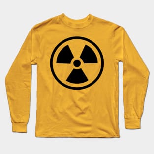 Radioactive Symbol Long Sleeve T-Shirt